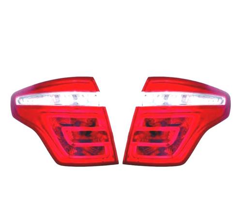 FEUX ARRIÈRE POUR CITROEN C4 PICASSO 06-11 ROUGE CHROMÉ, Auto-onderdelen, Verlichting, Verzenden