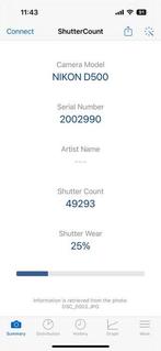 Nikon D500 Click25% Top Mint DSLR Camera Black Appareil, Audio, Tv en Foto, Fotocamera's Digitaal, Nieuw