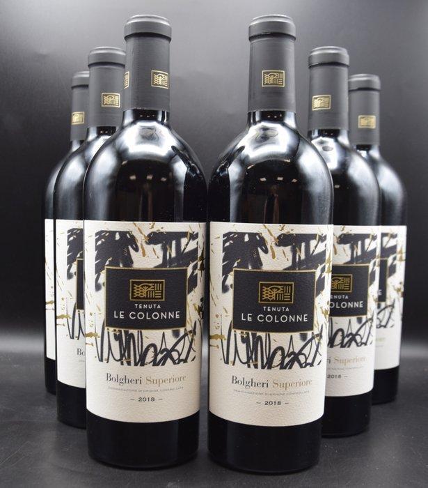 2018 Tenuta Le Colonne - Bolgheri Superiore - 6 Flessen, Collections, Vins