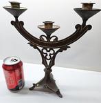 Antieke bronzen kandelaar - Chandelier Amsterdamse School -, Antiek en Kunst