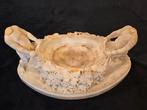 sculptuur, Centrotavola, due cherubini bachanali - 25 cm -, Antiek en Kunst