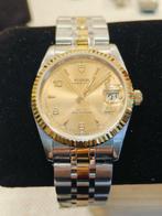 Tudor - Prince Date - 74000 Gold Dial - Heren - 2000-2010, Handtassen en Accessoires, Horloges | Antiek