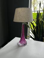 Val Saint Lambert - René Delvenne - Lampe de table - Cristal