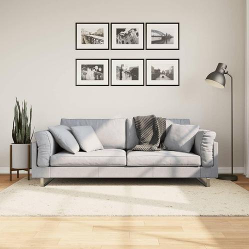 vidaXL Vloerkleed PAMPLONA shaggy hoogpolig modern 140x200, Huis en Inrichting, Stoffering | Tapijten en Vloerkleden, Nieuw, Verzenden