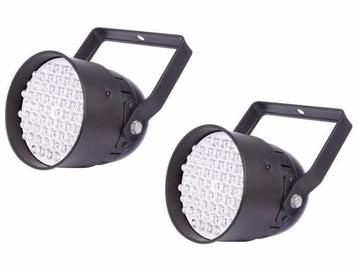 Veiling - 2x HQ-Power mini UV-ledpar discolamp