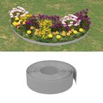 vidaXL Tuinranden 2 st 10 m 15 cm polyetheen grijs, Verzenden, Nieuw