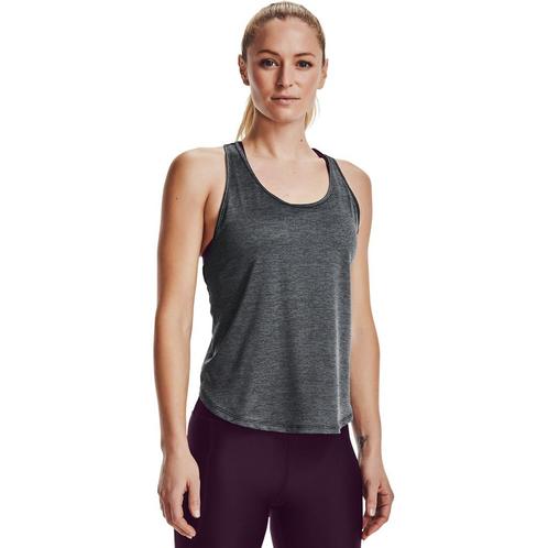Under Armour Tech Vent Tank-BLK - Maat LG, Kleding | Dames, Topjes, Zwart, Maat 42/44 (L), Nieuw, Zonder mouw, Ophalen of Verzenden