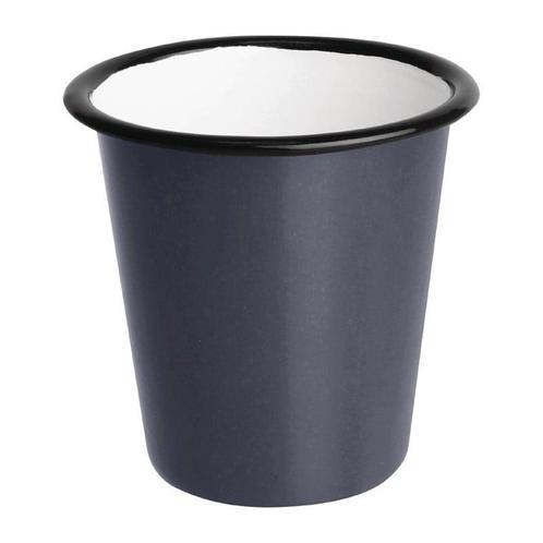 Bekers | Geëmailleerd Staal | Grijs | 31cl | 6 Stuks |, Zakelijke goederen, Horeca | Keukenapparatuur, Nieuw in verpakking, Verzenden