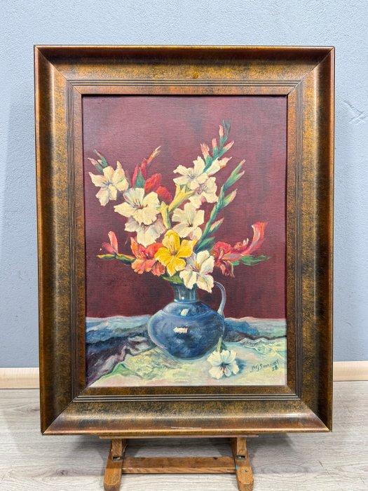 Lijst - Hout, Canvas - [Attributed] Johannes Gerardus, Antiek en Kunst, Curiosa en Brocante