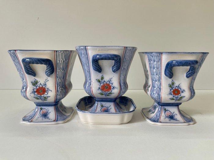 Plateelbakkerij Zenith Gouda Holland - Jardinière (4) -, Antiek en Kunst, Curiosa en Brocante