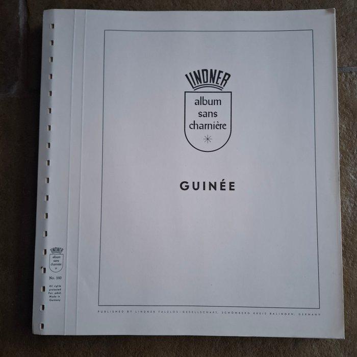 Guinee 1958/1965 - Verzameling postfris op Lindner-T-bladen., Postzegels en Munten, Postzegels | Amerika