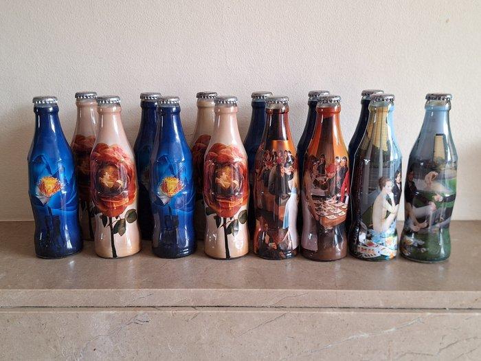 Themacollectie - Decoratieve glazen flessen - Coke light, Antiek en Kunst, Antiek | Speelgoed