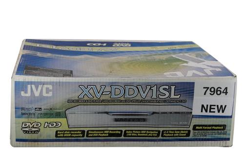 JVC XV-DDV1SL | DVD / Harddisk Recorder (80 GB) | NEW IN BOX, Audio, Tv en Foto, Decoders en Harddiskrecorders, Verzenden