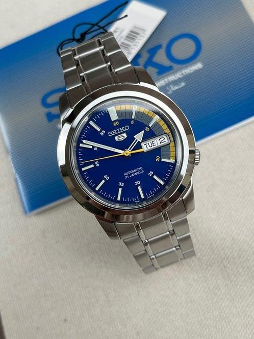 Seiko - 5 - Automatic Day Date - Zonder Minimumprijs -, Handtassen en Accessoires, Horloges | Heren