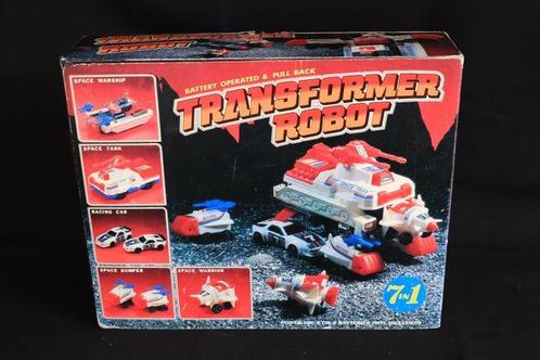 80s Namaak Transformer 7 in 1 - Action figure - 1980-1990 -, Antiek en Kunst, Antiek | Overige Antiek