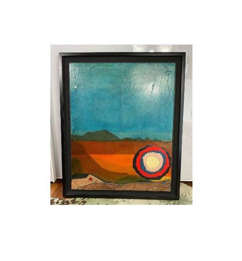Roberto Crippa (1921-1972) - Tramonto, Antiek en Kunst, Kunst | Schilderijen | Modern