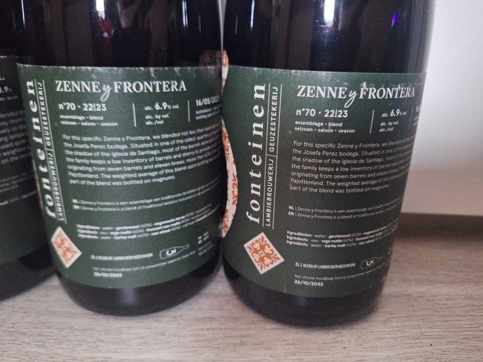 3 Fonteinen - 3 Fonteinen Zenne et Frontera lot mixte - 75cl, Verzamelen, Wijnen
