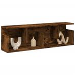 vidaXL Wandkast 100x20x30 cm bewerkt hout gerookt, Huis en Inrichting, Kasten | Wandmeubels, Verzenden, Nieuw