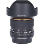 Tweedehands Samyang 14mm f/2.8 ED AS IF UMC Canon CM3340, Ophalen of Verzenden, Gebruikt, Overige typen