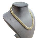 Halsketting - 14 karaat Geel goud, Witgoud - Hanger 585/-, Handtassen en Accessoires, Kettingen, Nieuw