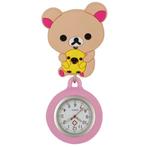 Fako - Verpleegstershorloge - 3D Roller - Beertje Lichtbruin, Verzenden