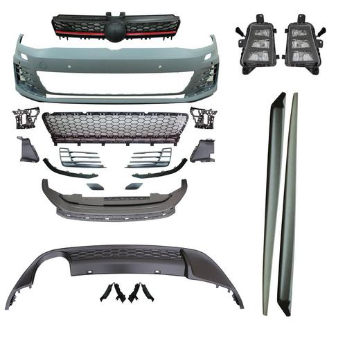 Bodykit | GTI - Look | Volkswagen Golf 7 | Voorbumper,, Autos : Divers, Tuning & Styling, Enlèvement ou Envoi