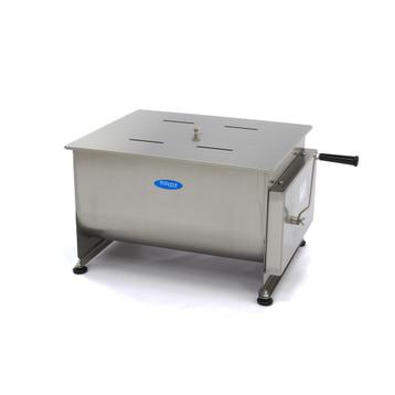 Vleesmenger - 60 L - 55 Kg Vlees - Dubbele As - Handmatig, Verzenden