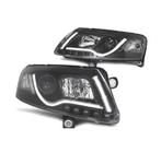 PHARES AUDI A6 C6 04-08 LED DAYLIGHT DRL NOIR, Auto-onderdelen, Verlichting, Verzenden, Nieuw