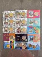 San Marino. Coin Card Various Years (15 stuks)  (Zonder, Postzegels en Munten