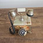 Analoge telefoon - Bakeliet, Messing, Onyx - Retro telefoon, Antiek en Kunst