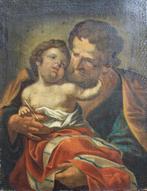 Europäische Schule (XVIII) - Jesuskind mit Josef