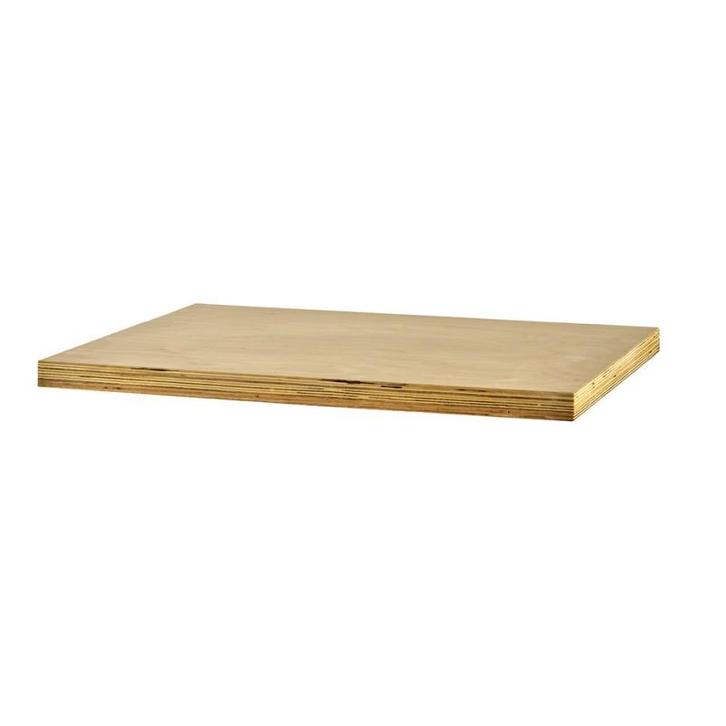 Multiplex werkblad 72 x 60 x 3,8 cm voor heavy duty serie, Doe-het-zelf en Bouw, Werkbanken, Ophalen of Verzenden