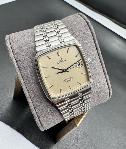 Omega - Americano Seamaster Quartz - Sans Prix de Réserve -, Handtassen en Accessoires, Horloges | Heren