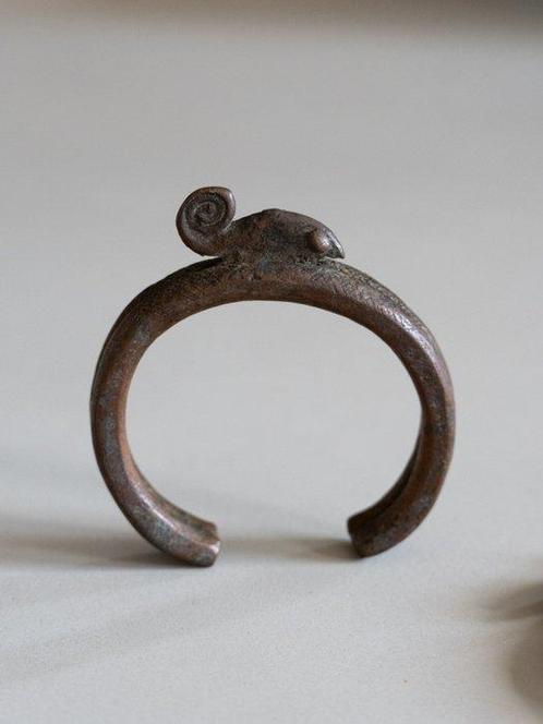 Kameleon Armbanden - Sculpture - Lobi - Burkina Faso (Sans, Antiek en Kunst, Kunst | Niet-Westerse kunst