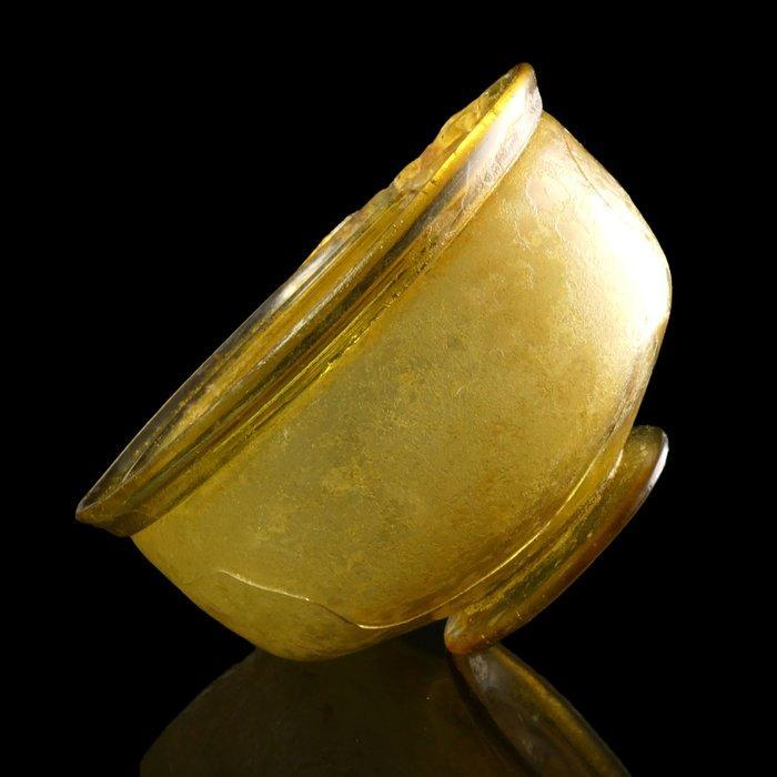 Oud-Romeins Glas Zeldzame Trulla Bowl!, Antiek en Kunst, Antiek | Overige Antiek