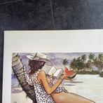 Manara, Milo - 1 Offset Print - Beach girl - 1995, Boeken, Nieuw