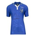 Zola & Di Matteo - Exclusive Dual Signed Chelsea Jersey, Nieuw