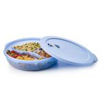 Tupperware CrystalWave Vakjesbord Blauw / Paars, Verzenden