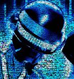 David Law - Crypto Daft Punk - Tron - Format XL - 50x75