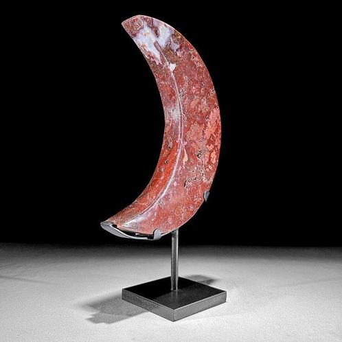 PAS DE PRIX DE RÉSERVE - Éclatant jaspe rouge En forme de, Antiek en Kunst, Kunst | Designobjecten