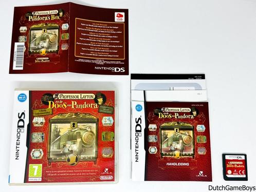 Nintendo DS - Professor Layton En De Doos Van Pandora - HOL, Games en Spelcomputers, Games | Nintendo DS, Gebruikt, Verzenden