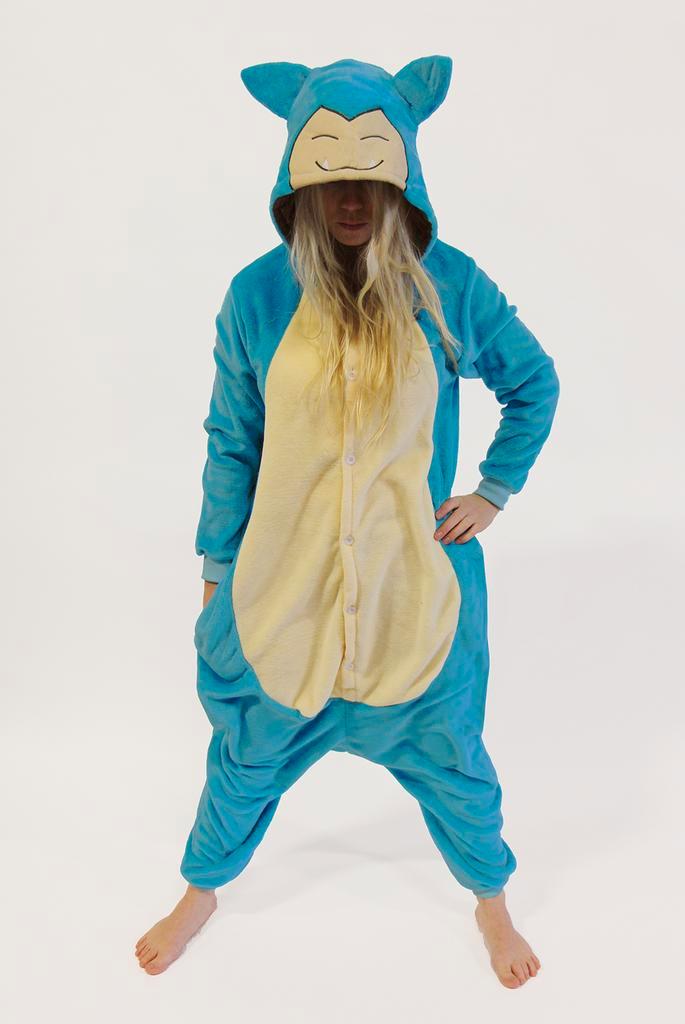 Onesie Snorlax Pokemon Pak Kostuum S-M Snorlaxpak Jumpsuit H, Kleding | Dames, Carnavalskleding en Feestkleding, Nieuw, Ophalen of Verzenden