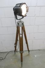 Theater Lamp - Staande lamp - Aluminium, Staal, Hout, Antiek en Kunst