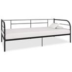 vidaXL Bedbank metaal zwart 90x200 cm, Huis en Inrichting, Verzenden, Nieuw