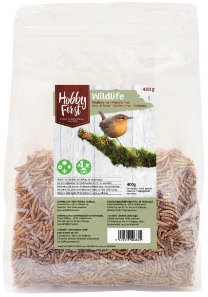 Meelwormen 400gr, Dieren en Toebehoren, Pluimvee | Toebehoren, Nieuw