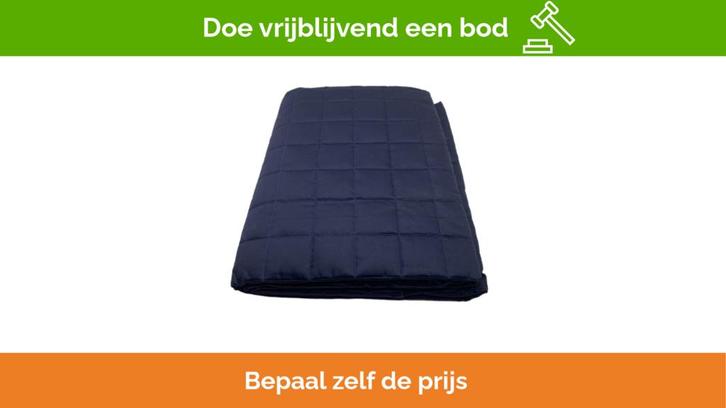 Bieden: Quilt Cotone Navy Blue Single Marine Quilt - Durabl, Watersport en Boten, Bootonderdelen, Ophalen of Verzenden