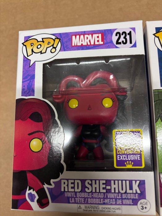 Funko - Speelgoed Lot Funko pop Marvel She Hulk VAULTED -, Antiek en Kunst, Antiek | Speelgoed