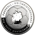 Duitsland. 10 Euro / Stamps 2003/2006 FIFA WM (14 items), Postzegels en Munten, Munten | Europa | Euromunten