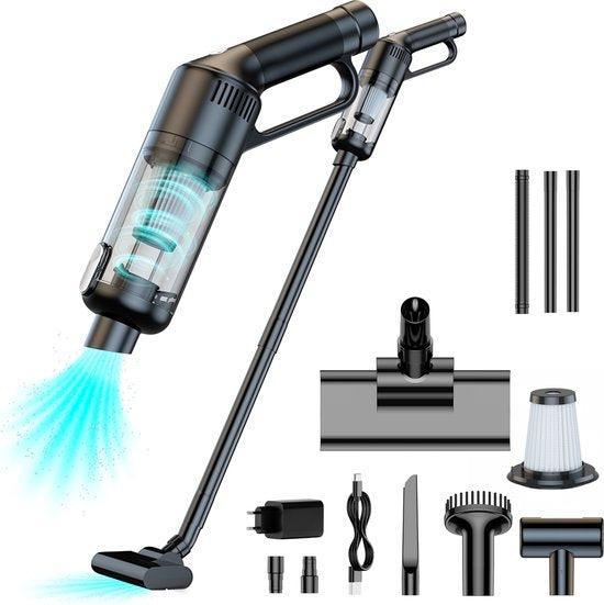 2dekans | MATTI® 2-in-1 - Steelstofzuiger - Handstofzuiger -, Elektronische apparatuur, Stofzuigers, Ophalen of Verzenden