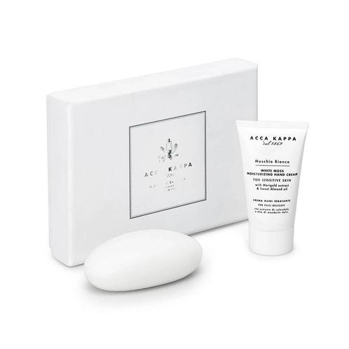 Acca Kappa White Moss set: hand cream 75ml+soap 150g, Bijoux, Sacs & Beauté, Beauté | Cosmétiques & Maquillage, Envoi